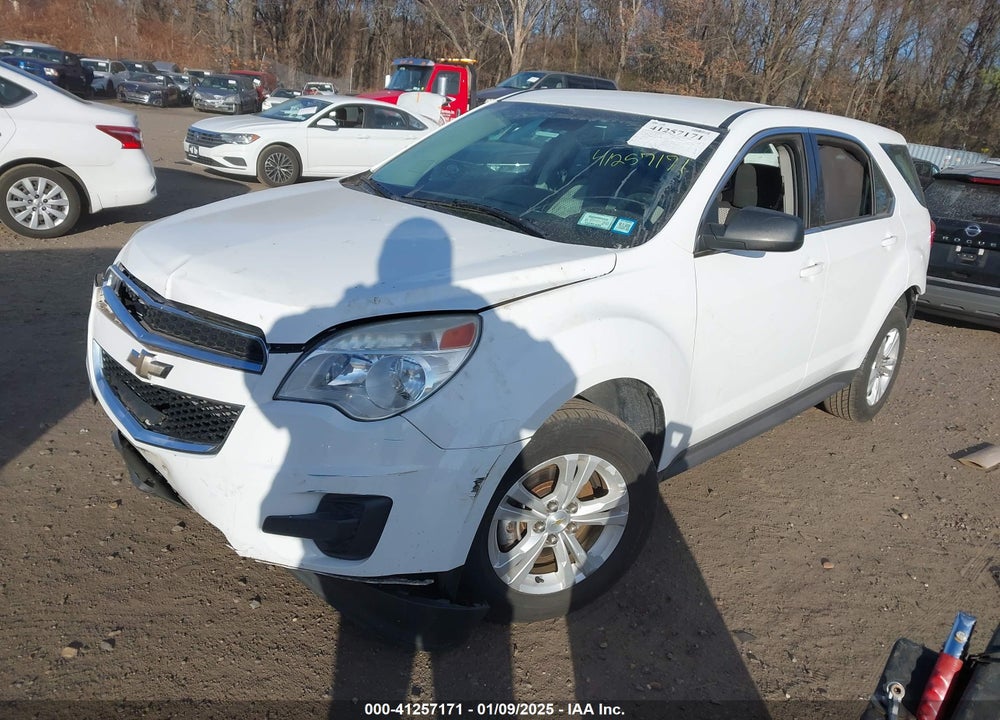 2015 CHEVROLET EQUINOX LS VIN: 2GNALAEKXF6346009