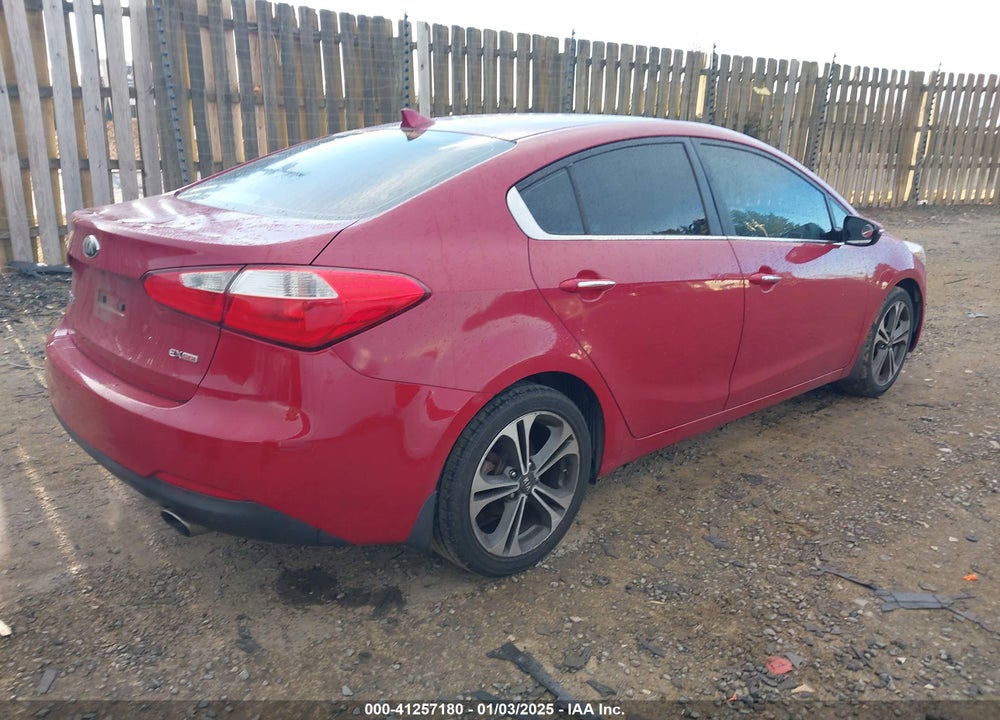 2014 KIA FORTE EX VIN: KNAFZ4A83E5070238