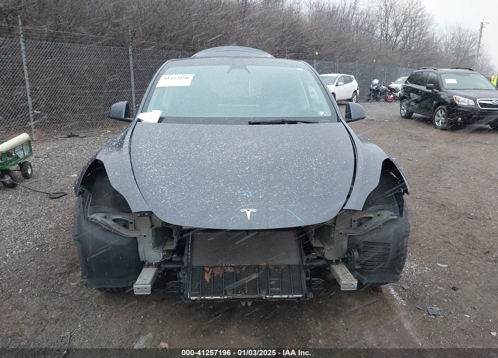 2021 TESLA MODEL Y LONG RANGE DUAL MOTOR ALL-WHEEL DRIVE VIN: 5YJYGDEE3MF232920