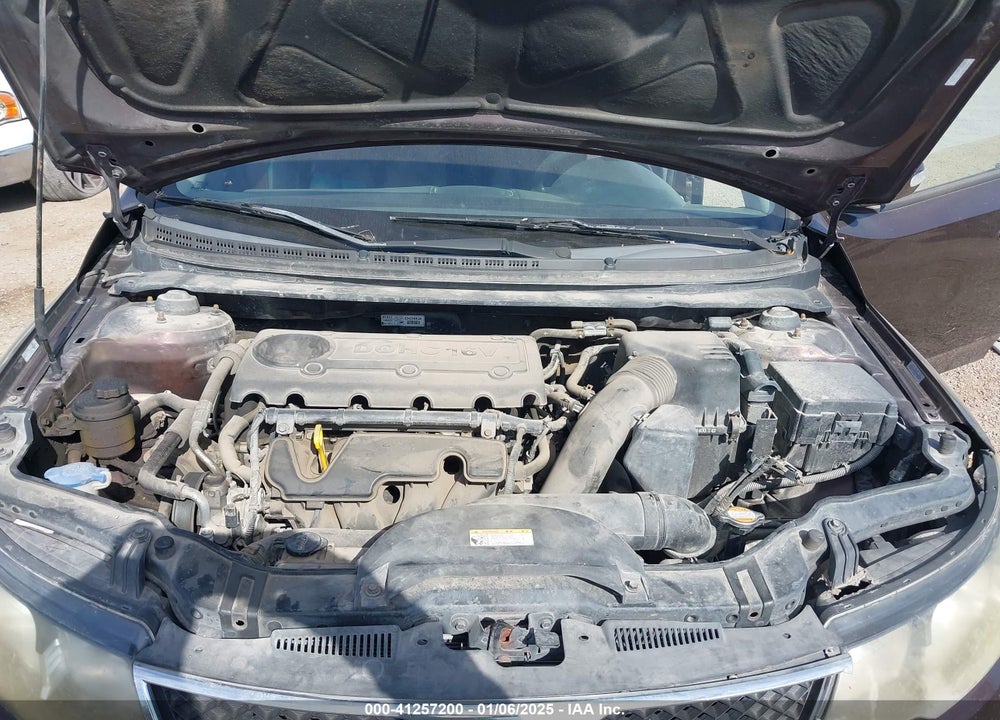 2010 KIA FORTE EX VIN: KNAFU4A24A5881146