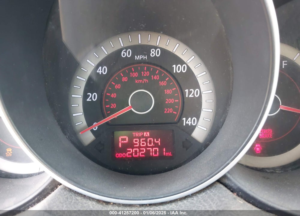 2010 KIA FORTE EX VIN: KNAFU4A24A5881146