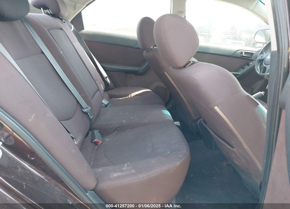 2010 KIA FORTE EX VIN: KNAFU4A24A5881146