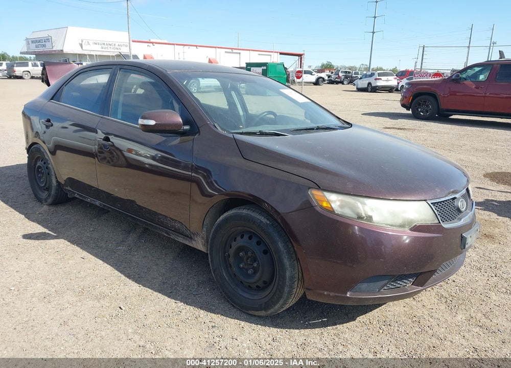 2010 KIA FORTE EX VIN: KNAFU4A24A5881146