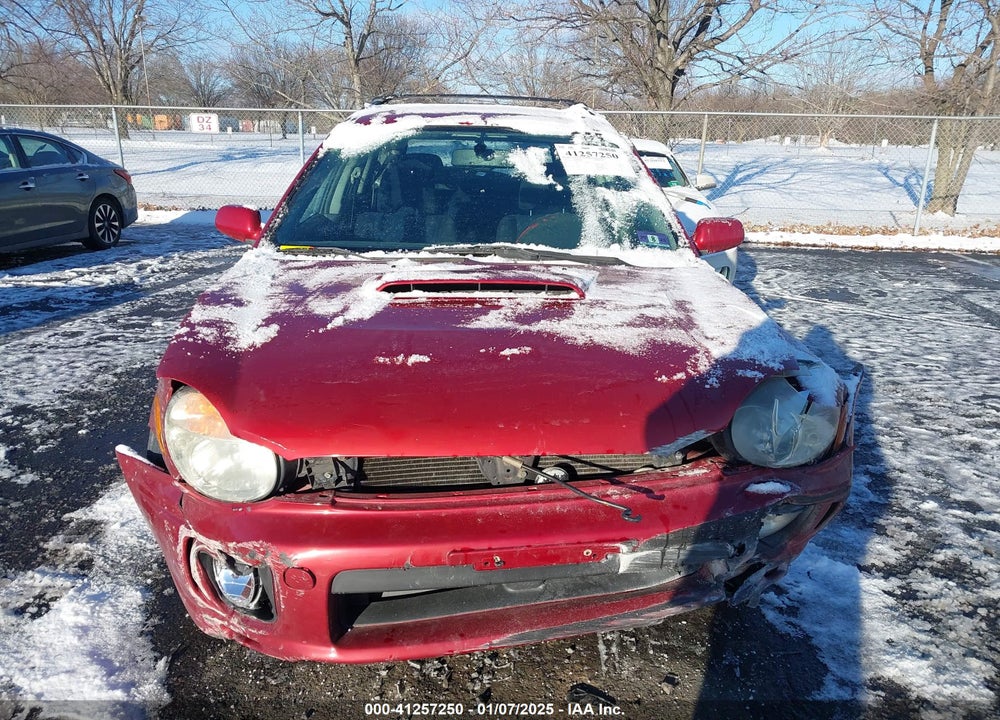 2003 SUBARU IMPREZA WRX VIN: JF1GG29603H805280