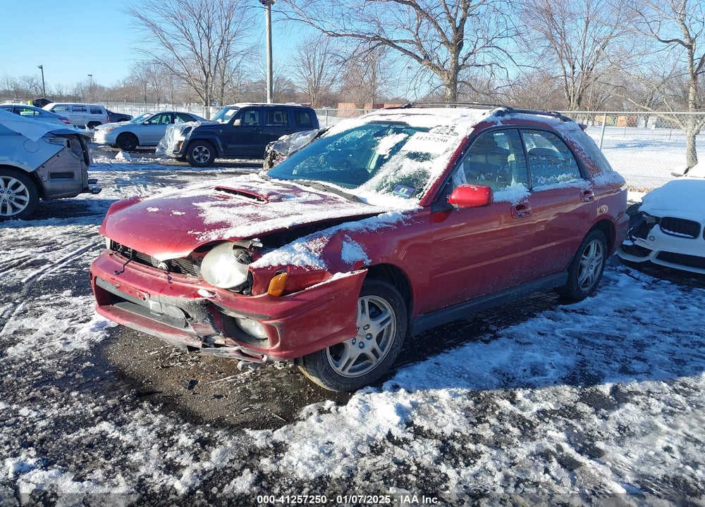 2003 SUBARU IMPREZA WRX VIN: JF1GG29603H805280