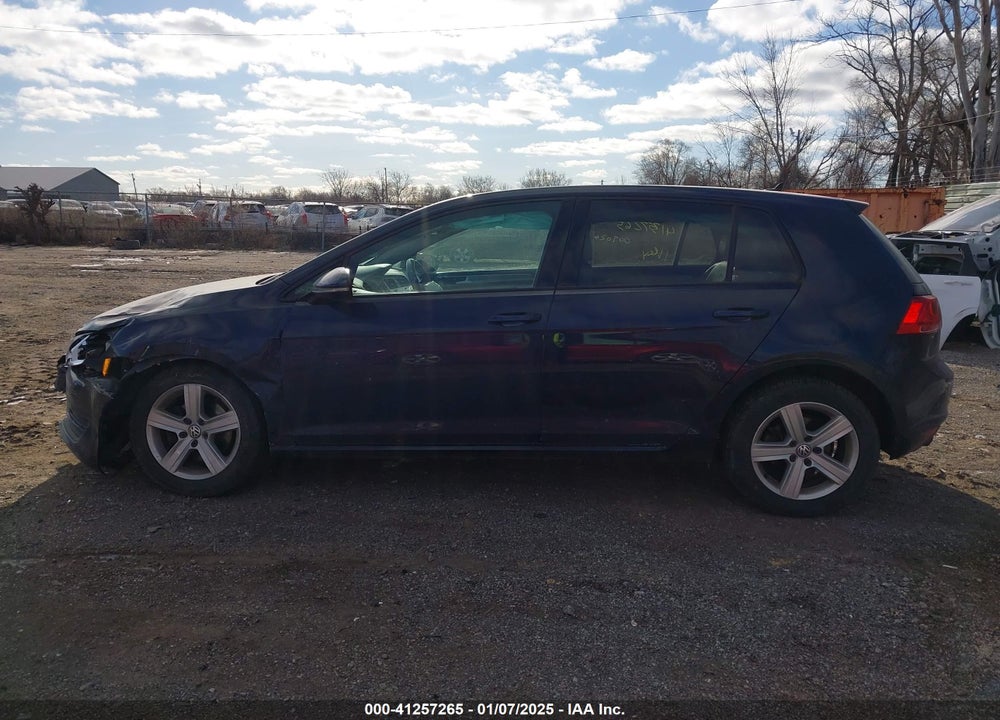 2017 VOLKSWAGEN GOLF VIN: 3VW217AU2HM009028