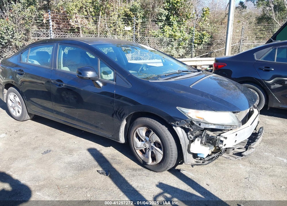 2013 HONDA CIVIC LX VIN: 2HGFB2F50DH600698