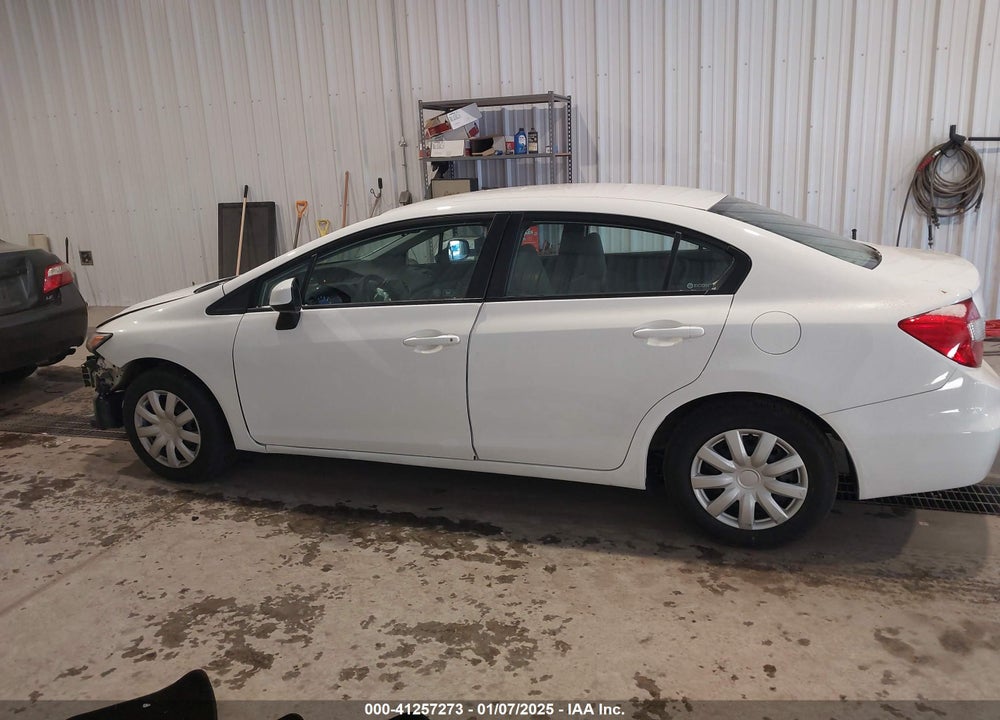 2012 HONDA CIVIC SDN VIN: 19XFB2F56CE349338