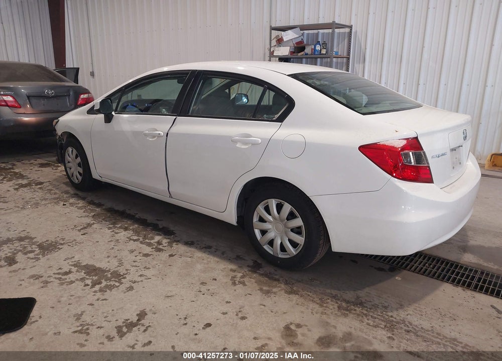 2012 HONDA CIVIC SDN VIN: 19XFB2F56CE349338