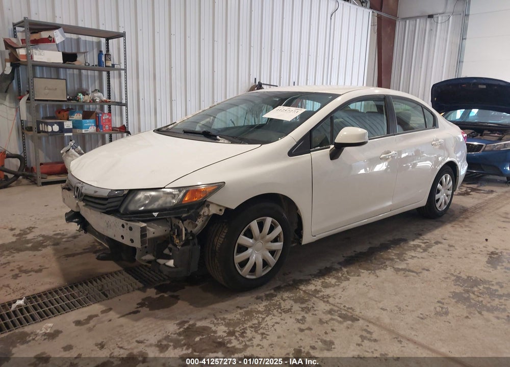 2012 HONDA CIVIC SDN VIN: 19XFB2F56CE349338