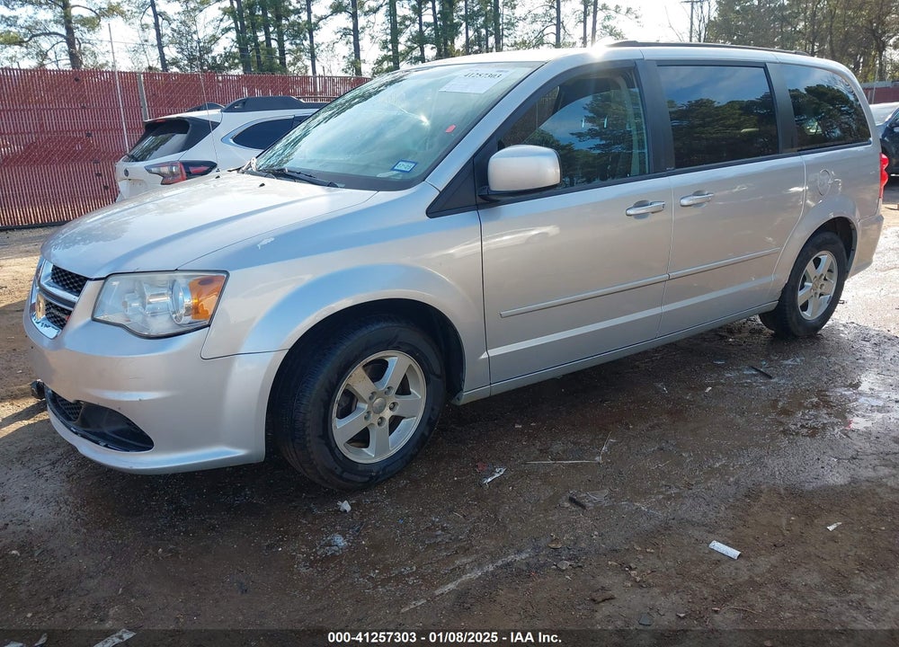 2012 DODGE GRAND CARAVAN SXT VIN: 2C4RDGCGXCR329604