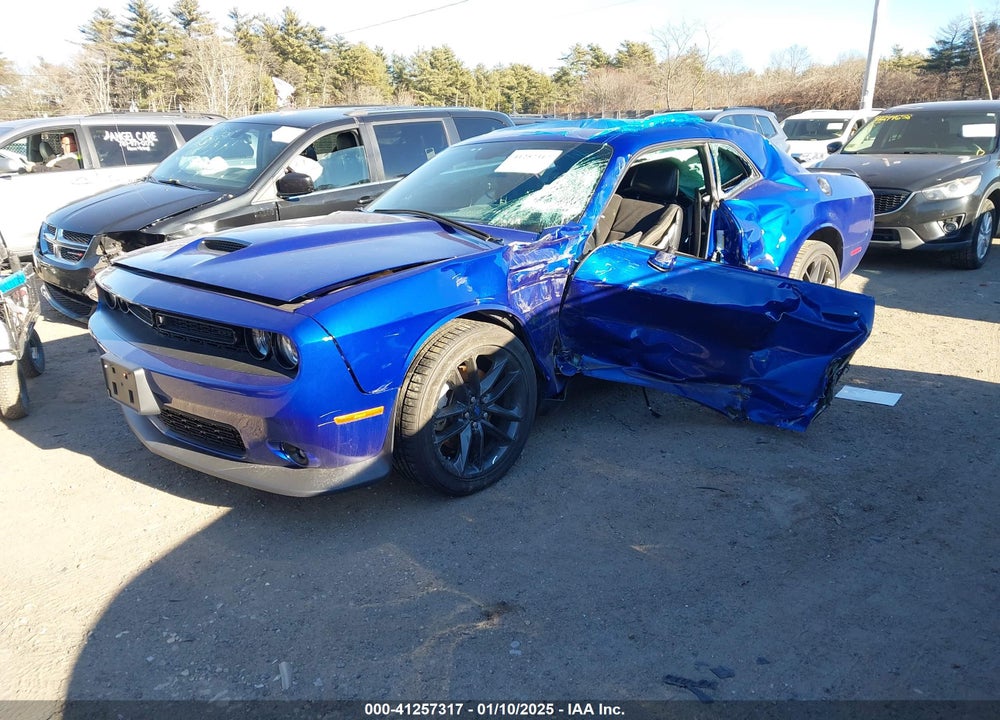 2022 DODGE CHALLENGER VIN: 2C3CDZKG2NH258415