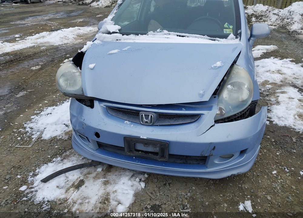 2008 HONDA FIT SPORT VIN: JHMGD37638S041011