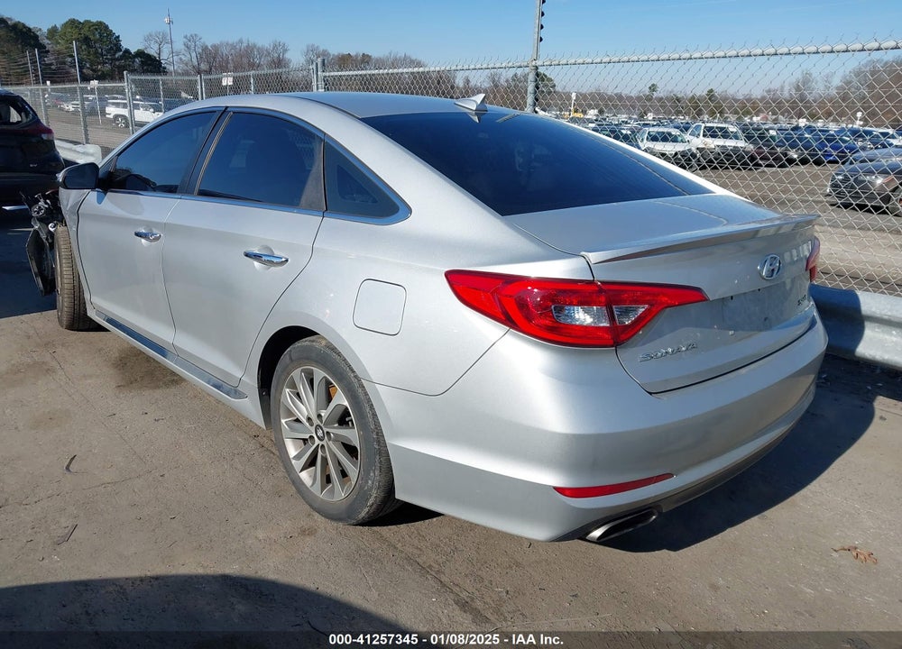 2017 HYUNDAI SONATA VIN: 5NPE34AFXHH460191