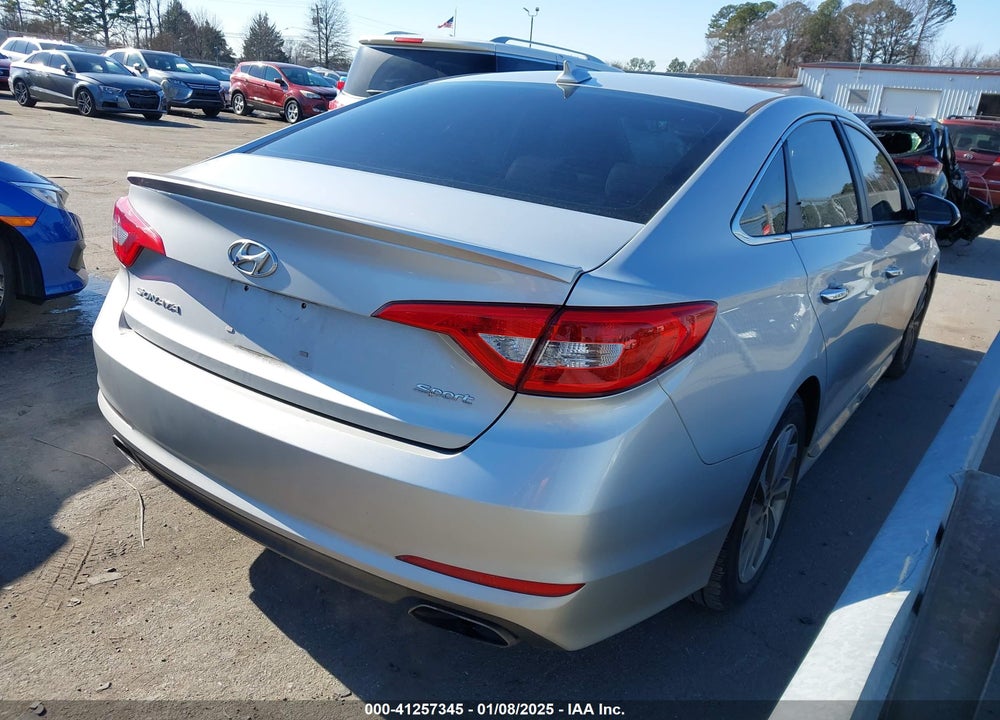 2017 HYUNDAI SONATA VIN: 5NPE34AFXHH460191