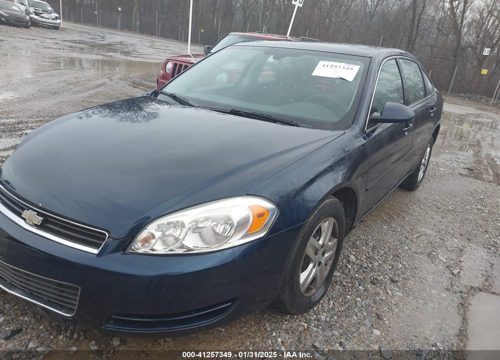 2008 CHEVROLET IMPALA LS VIN: 2G1WB58KX81376611