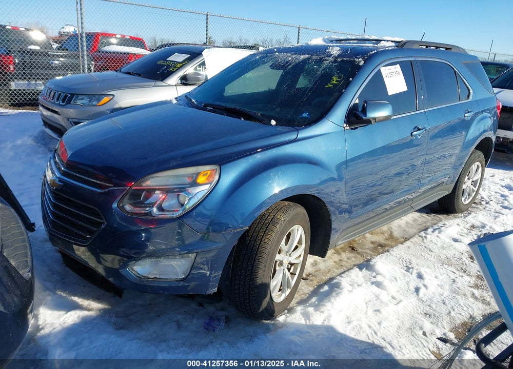 2016 CHEVROLET EQUINOX LT VIN: 2GNALCEK0G6184159