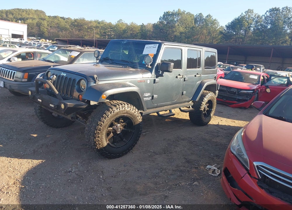 2008 JEEP WRANGLER UNLIMITED SAHARA VIN: 1J4GA59168L518168