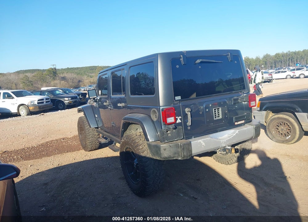 2008 JEEP WRANGLER UNLIMITED SAHARA VIN: 1J4GA59168L518168