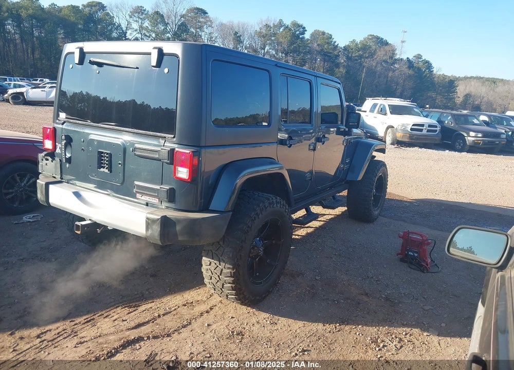 2008 JEEP WRANGLER UNLIMITED SAHARA VIN: 1J4GA59168L518168
