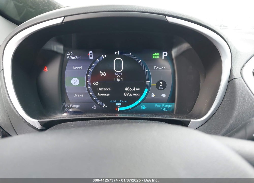 2019 CHEVROLET VOLT LT VIN: 1G1RC6S52KU115522