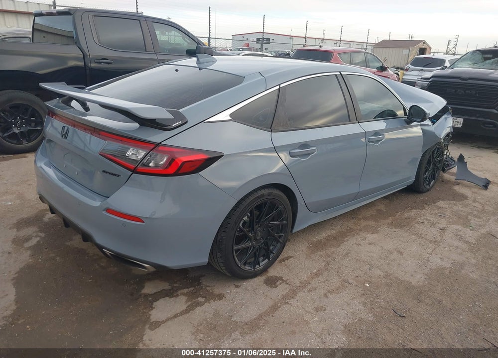 2022 HONDA CIVIC SPORT TOURING VIN: 19XFL1H85NE003458