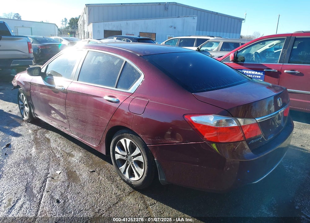 2013 HONDA ACCORD LX VIN: 1HGCR2F39DA096292