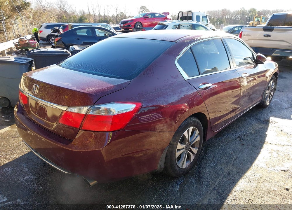 2013 HONDA ACCORD LX VIN: 1HGCR2F39DA096292
