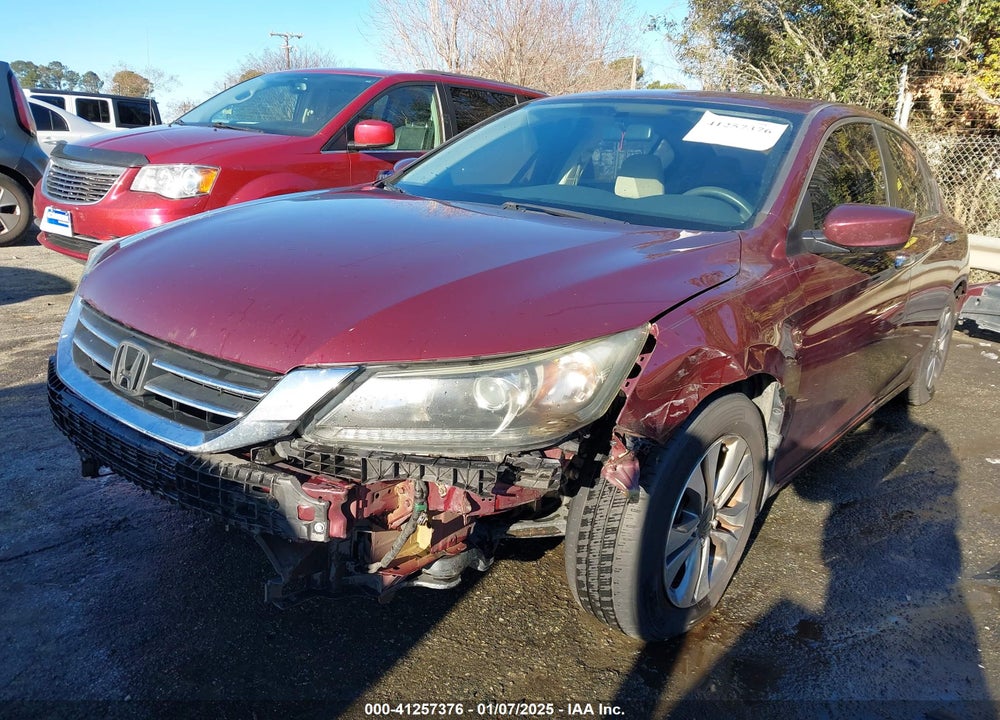 2013 HONDA ACCORD LX VIN: 1HGCR2F39DA096292