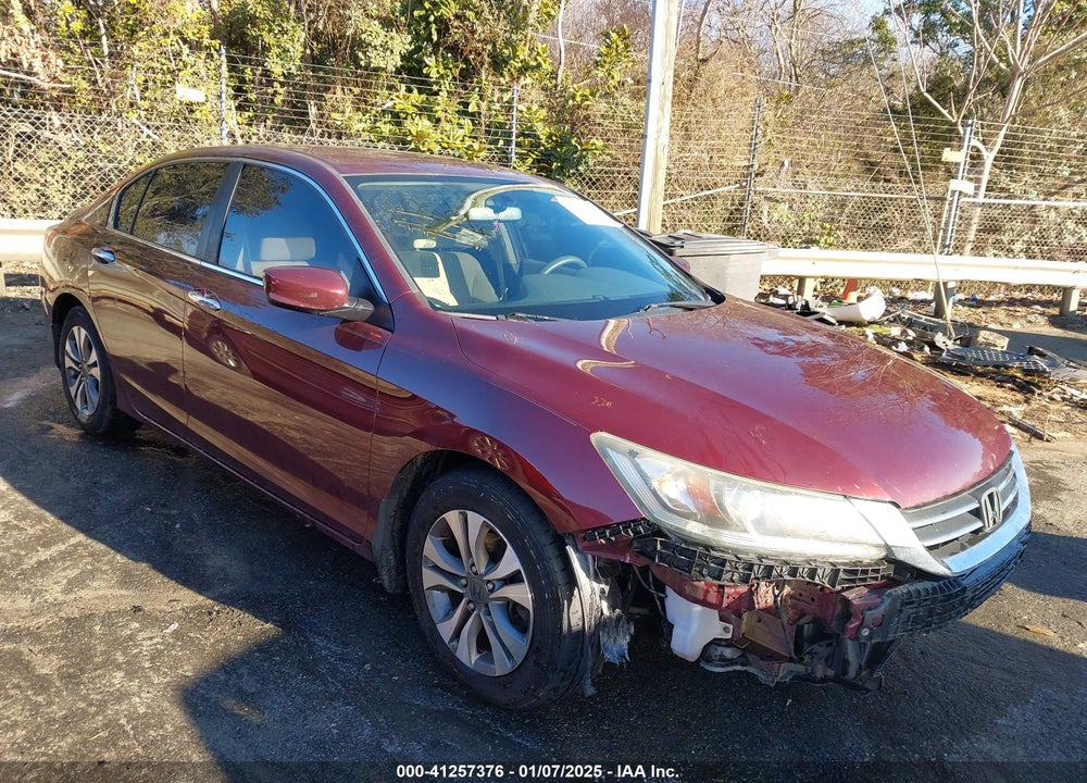 2013 HONDA ACCORD LX VIN: 1HGCR2F39DA096292