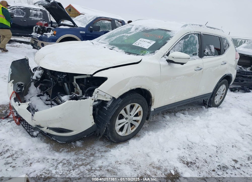 2015 NISSAN ROGUE SV VIN: 5N1AT2MVXFC766852