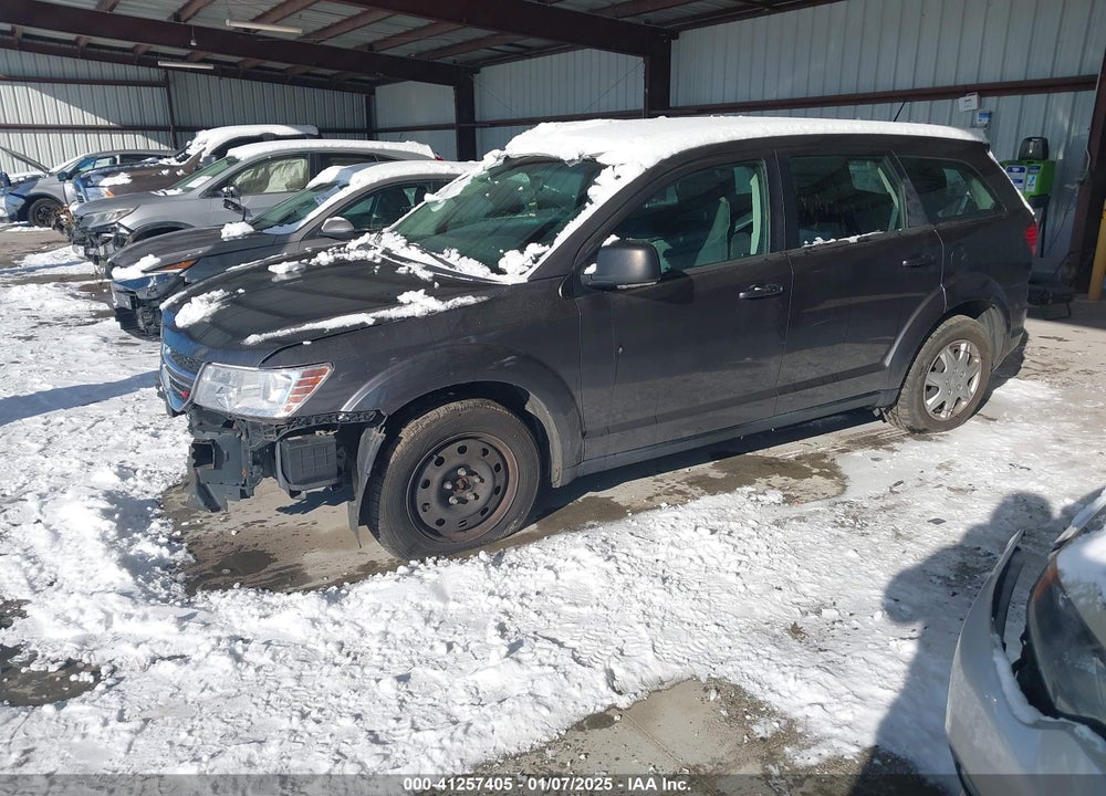 2014 DODGE JOURNEY VIN: 3C4PDCAB9ET245927