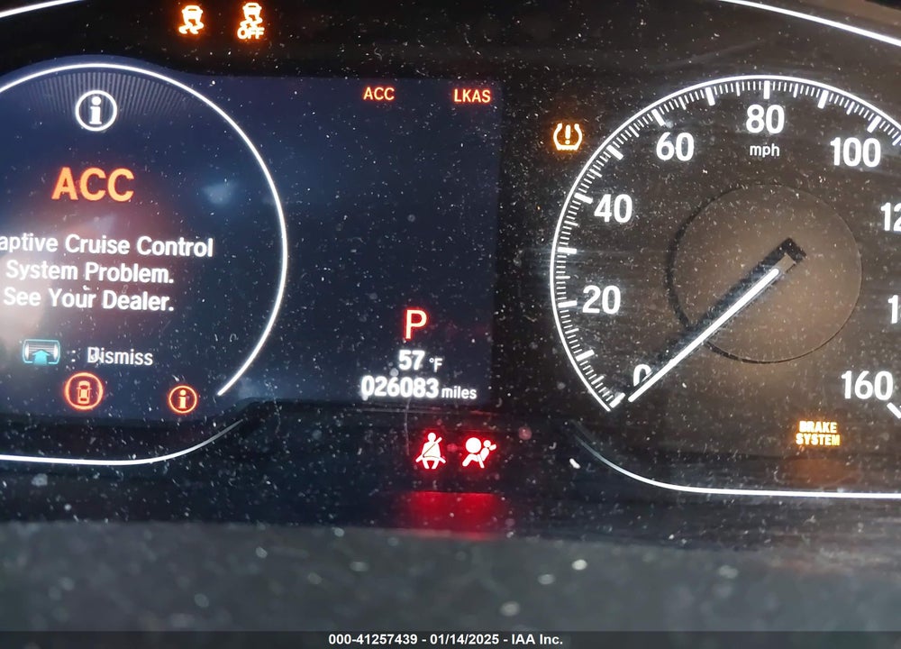 2019 HONDA ACCORD VIN: 1HGCV1F3XKA175523