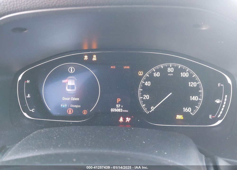 2019 HONDA ACCORD VIN: 1HGCV1F3XKA175523