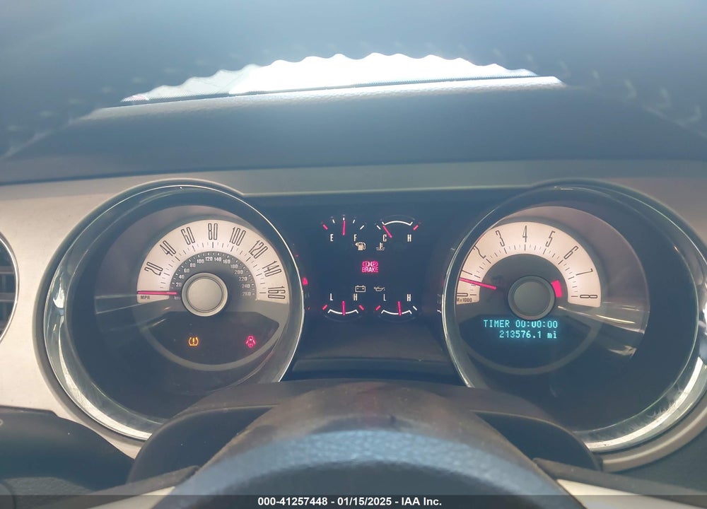 2012 FORD MUSTANG VIN: 1ZVBP8AM4C5207788