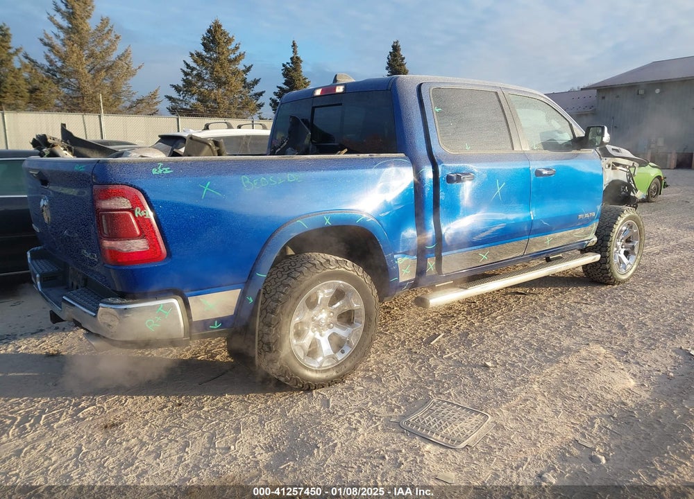 2019 RAM 1500 LAIE  4X4 5'7 BOX VIN: 1C6SRFJT5KN786773