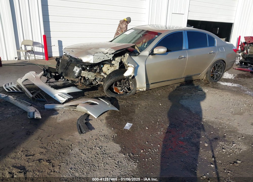 2010 HYUNDAI GENESIS 4.6 VIN: KMHGC4DF0AU100293