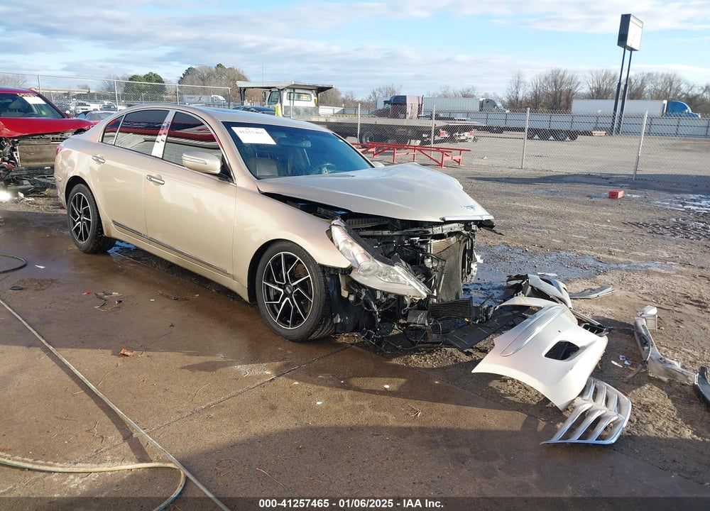 2010 HYUNDAI GENESIS 4.6 VIN: KMHGC4DF0AU100293
