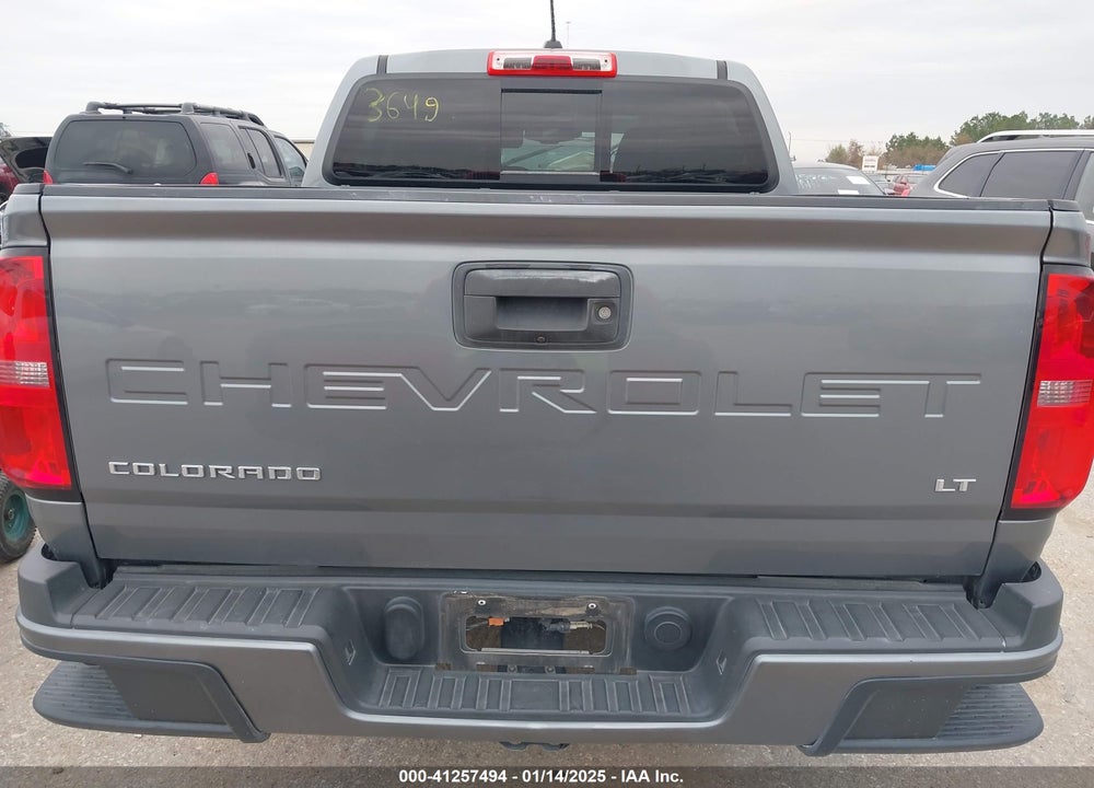 2022 CHEVROLET COLORADO VIN: 1GCGSCEA7N1293649