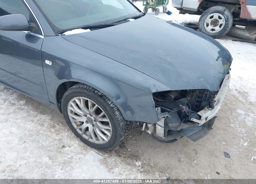 2008 AUDI A4 VIN: WAUDF78E78A161148