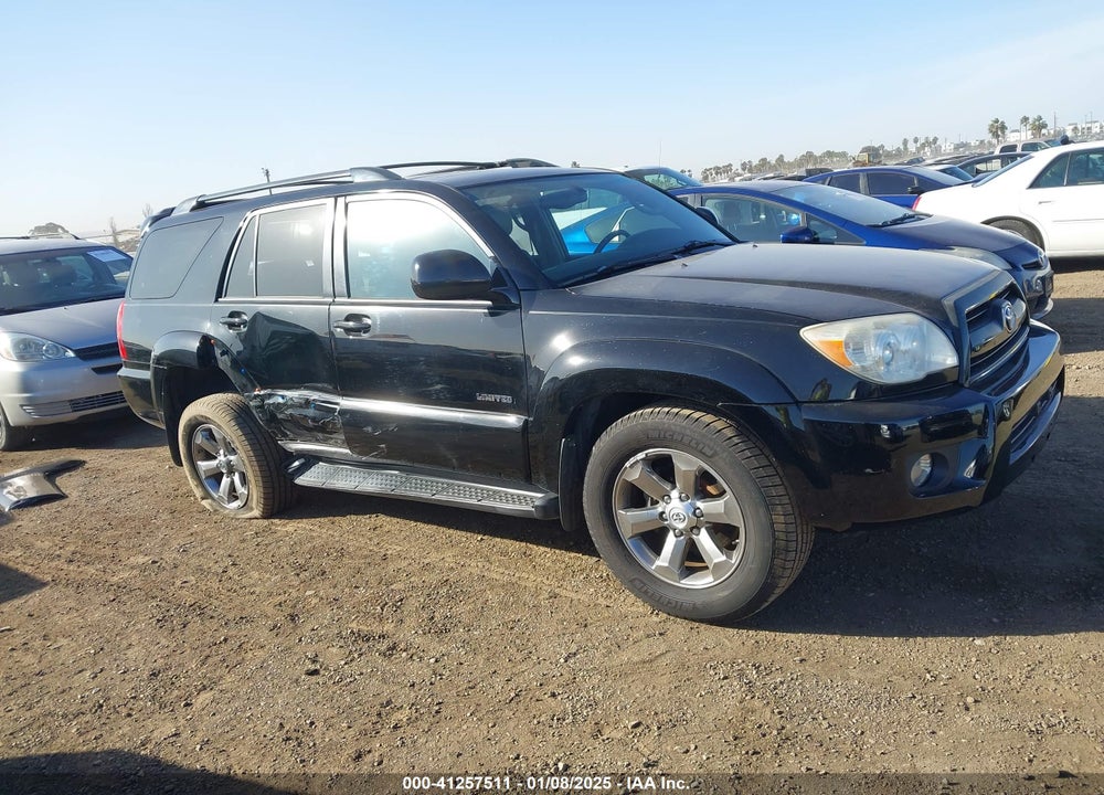2006 TOYOTA 4RUNNER LIMITED V6 VIN: JTEZU17R060078191