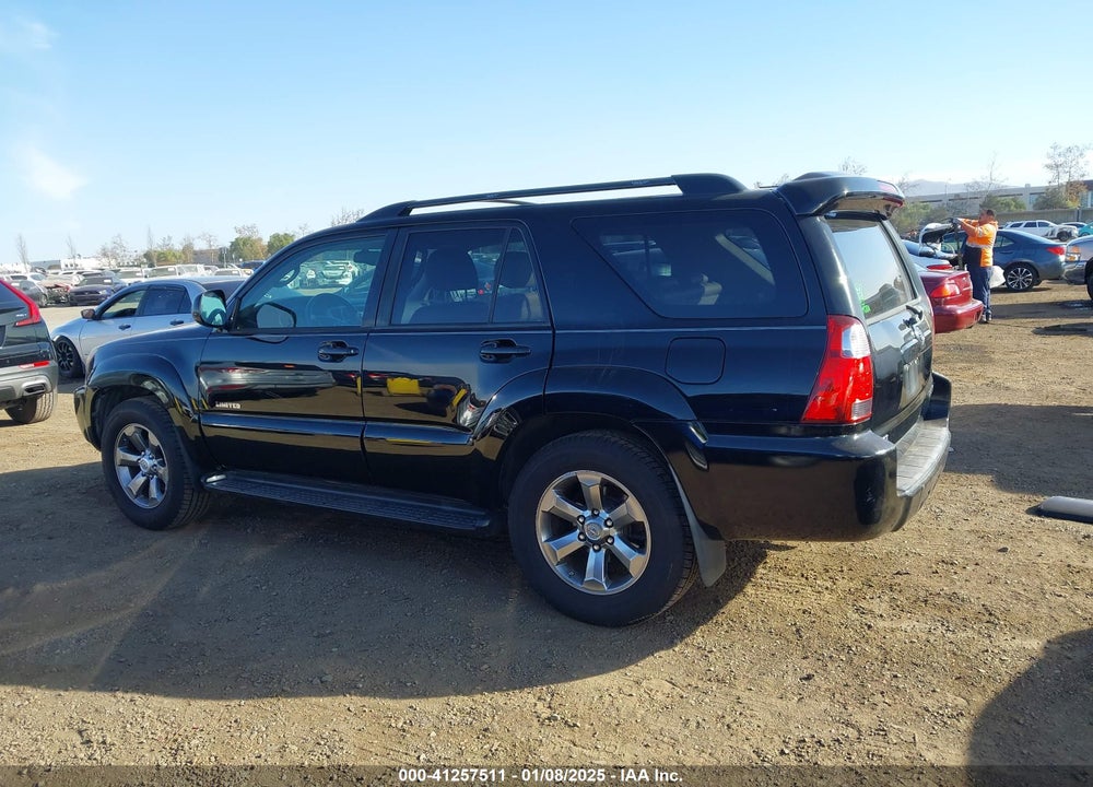 2006 TOYOTA 4RUNNER LIMITED V6 VIN: JTEZU17R060078191