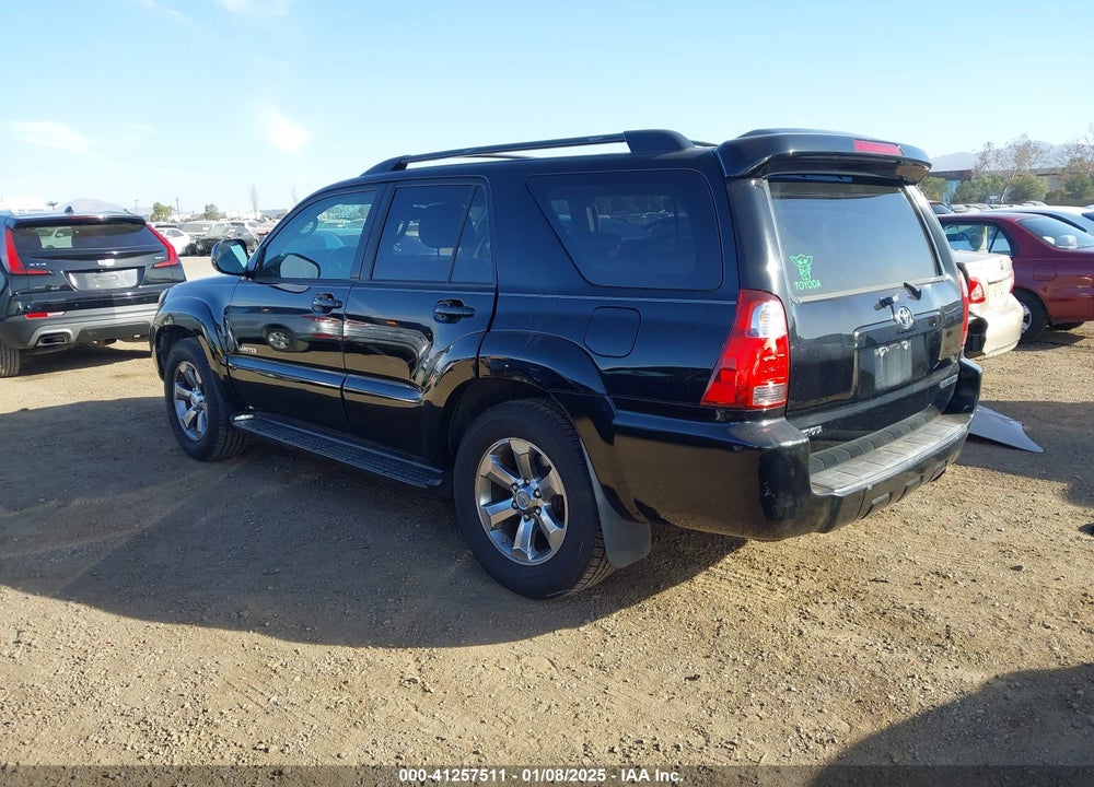 2006 TOYOTA 4RUNNER LIMITED V6 VIN: JTEZU17R060078191
