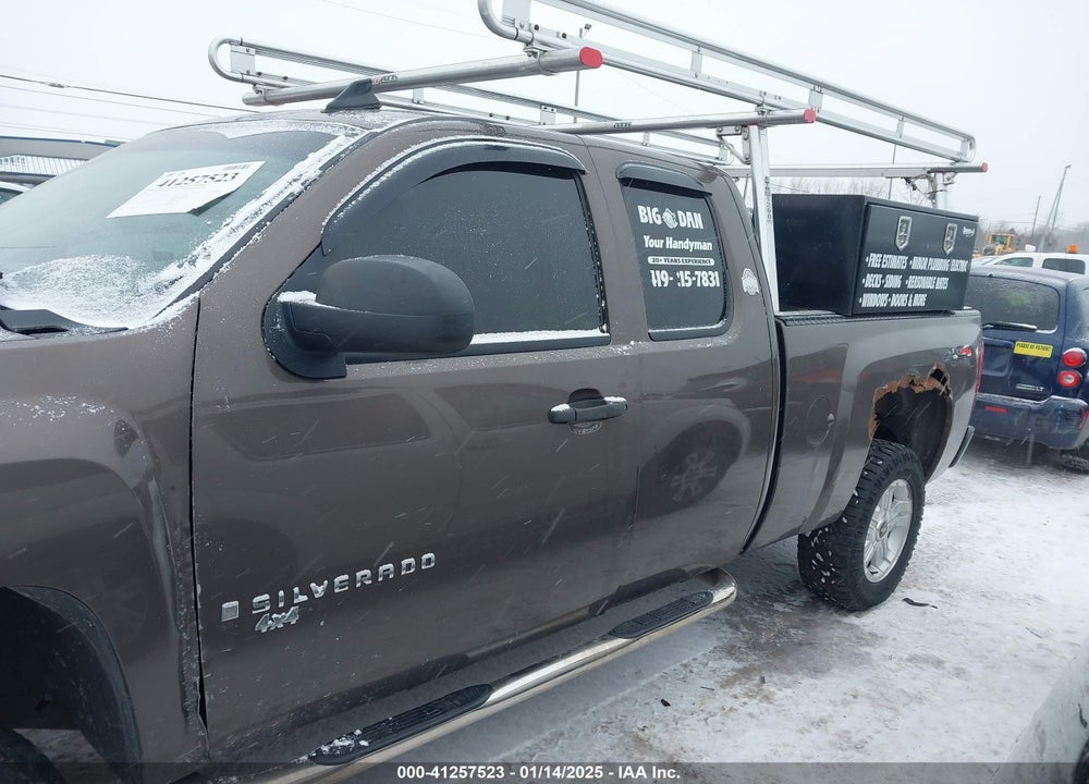 2007 CHEVROLET SILVERADO 1500 VIN: 1GCEK19047Z648326