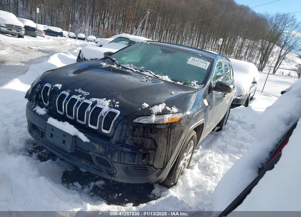 2017 JEEP CHEROKEE SPORT 4X4 VIN: 1C4PJMAB9HD215769
