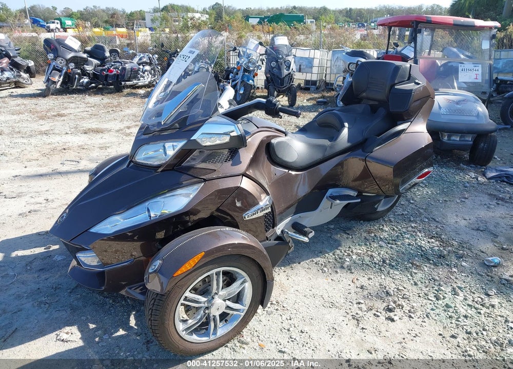 2012 CAN-AM SPYDER ROADSTER RT-LTD VIN: 2BXJBRC10CV001447