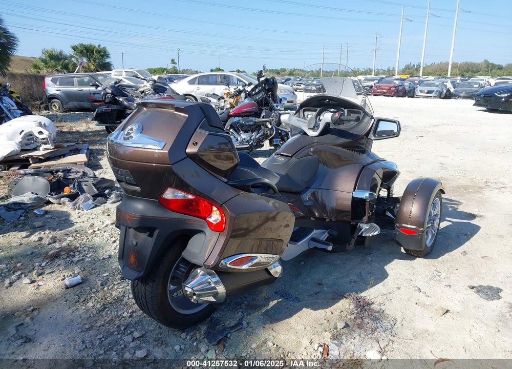 2012 CAN-AM SPYDER ROADSTER RT-LTD VIN: 2BXJBRC10CV001447