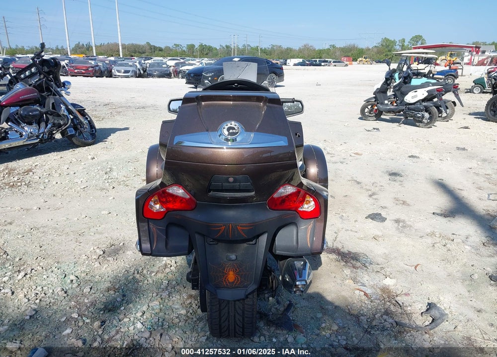 2012 CAN-AM SPYDER ROADSTER RT-LTD VIN: 2BXJBRC10CV001447
