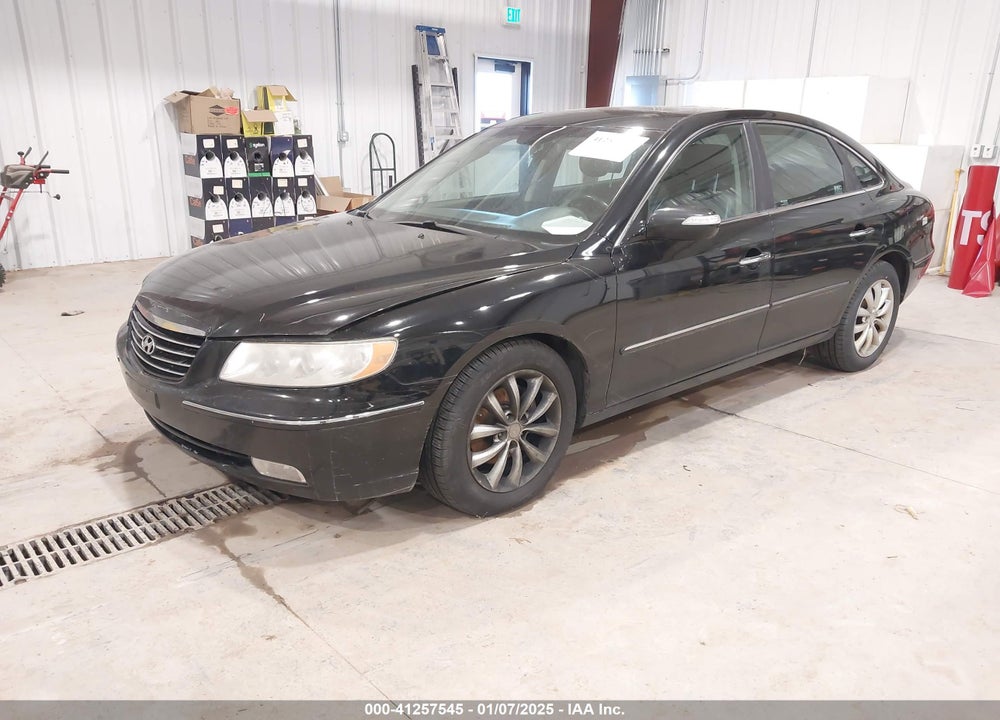 2008 HYUNDAI AZERA LIMITED VIN: KMHFC46F08A265569