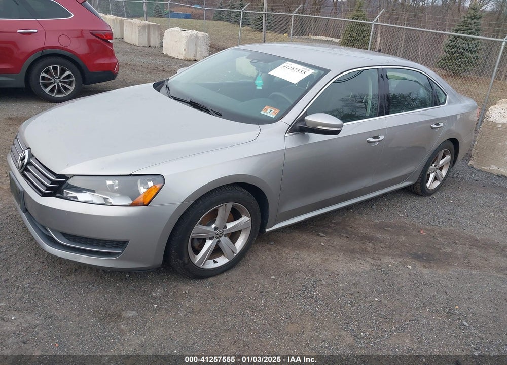 2014 VOLKSWAGEN PASSAT 2.5L SE VIN: 1VWBP7A35EC019460